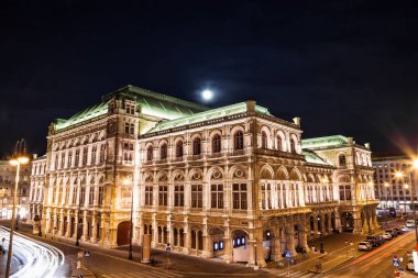 Gece Viyana Avusturya Devlet Opera