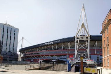 Cardiff, Uk: 24 Mayıs 2016: Prensliği Stadyumu eski Millennium Stadium ama 2016 sponsorluk amaçlar için adını değiştirdi olarak bilinen. Galler Ulusal stadyumudur
