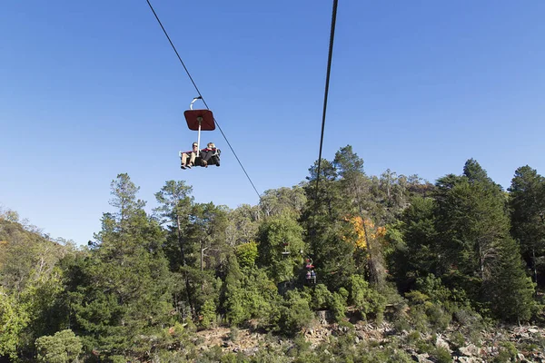 Launceston Avustralya Mart 2018 Turist Launceston Tasmanya Katarakt Gorge Adlı — Stok fotoğraf