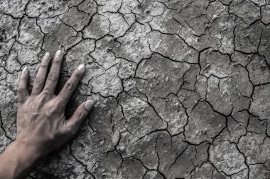 Arka plan zemin Kuru.