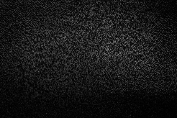 Texture cuir noir fond gros plan . — Photo