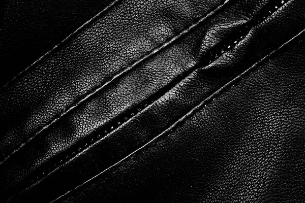 Black leather shirts texture.