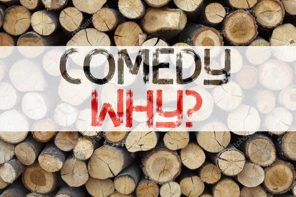 Conceptual announcement text caption inspiration showing Comedy Business concept for Stand Up Comedy Microphone written on wooden background with copy space