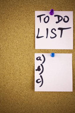 PIN tahtada yapılacaklar listesi boş