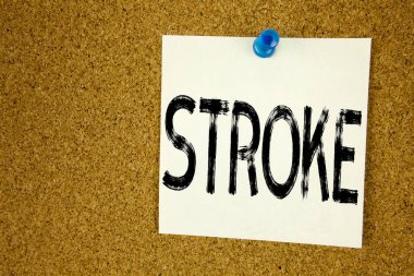 Kavramsal el kontur gösterilen metin resim yazısı ilham yazma. Yapışkan Not, hatırlatma mantar arka plan kopya alanı ile yazılmış tıp sağlık stetoskop hastalık için iş kavramı