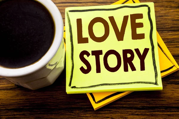 Love Story szó felhő kollázs, szív koncepció háttér — Stock Fotó