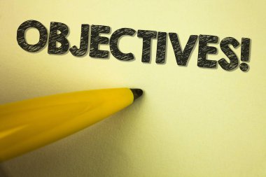 Word metin hedefleri motivasyonel ara yazma. Düz arka plan kalem yanındaki yazılı istenilen hedefler iş kavramı için planlanan hedefleri için elde.