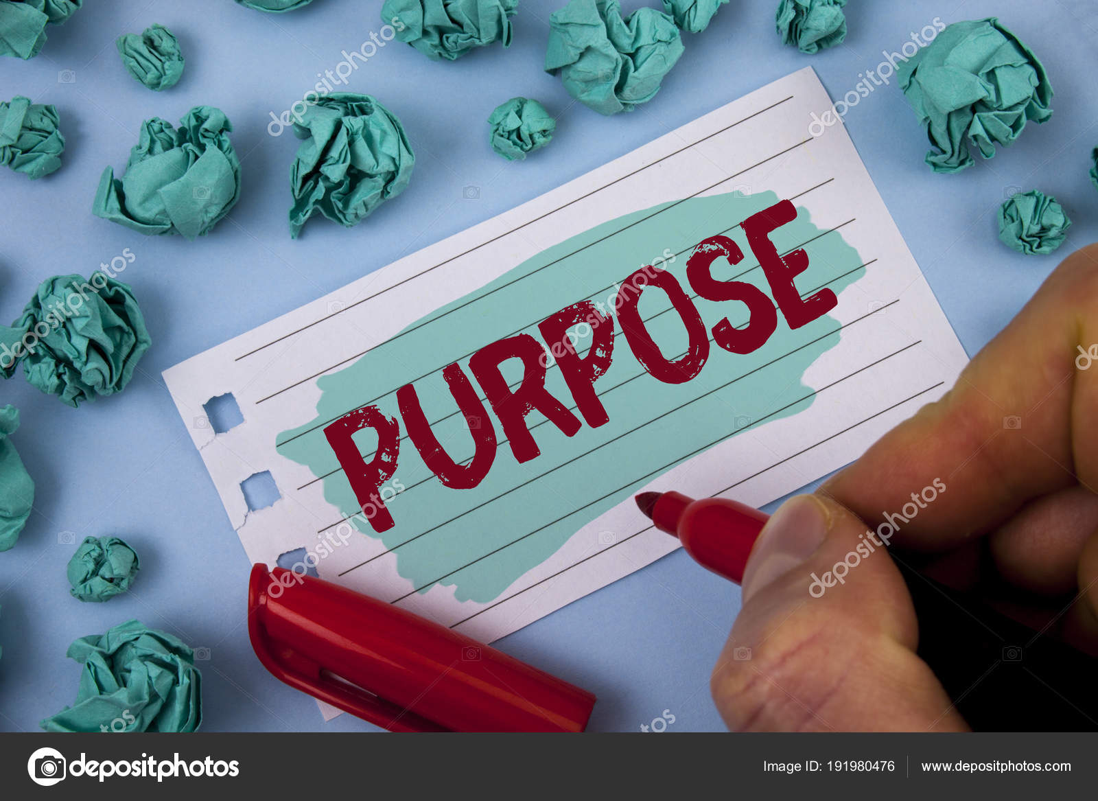Text sign showing Purpose. Conceptual photo Reason for doing something