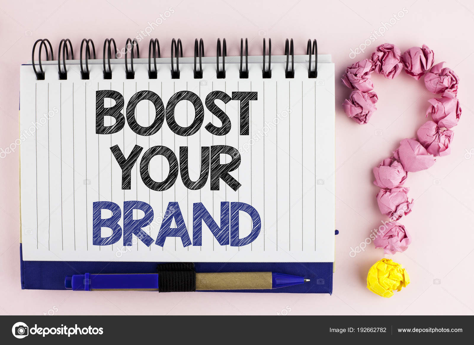 Handwriting Text Boost Your Brand Concept Meaning Improve - 