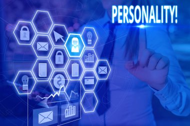 Kişiliği gösteren bir not yazıyorum. Modern akıllı aygıtla bireysel karakter fotoğraf ağı şeması oluşturan iş fotoğrafı kombinasyon özellikleri.