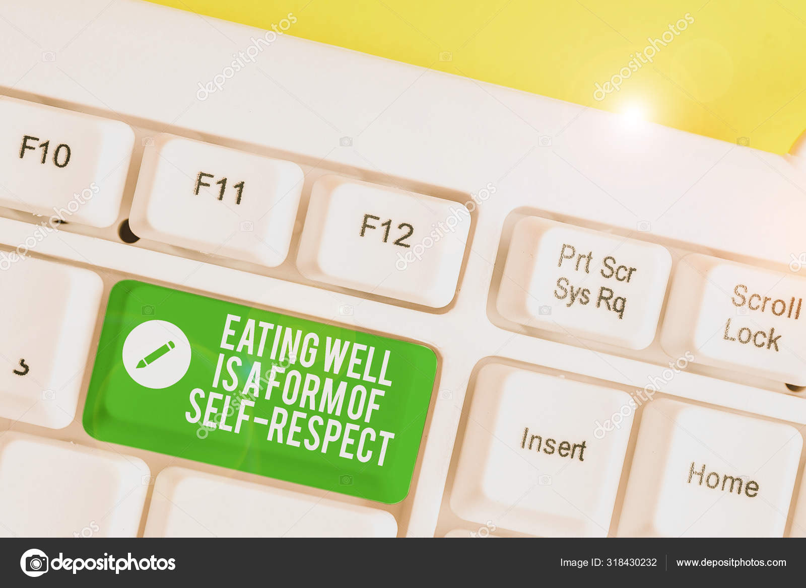 Texte D Ecriture Word Bien Manger Est Une Forme De Respect De Soi Concept D Entreprise Texte D Ecriture Word Bien Manger Est Une Forme De Respect De Soi Concept D Entreprise