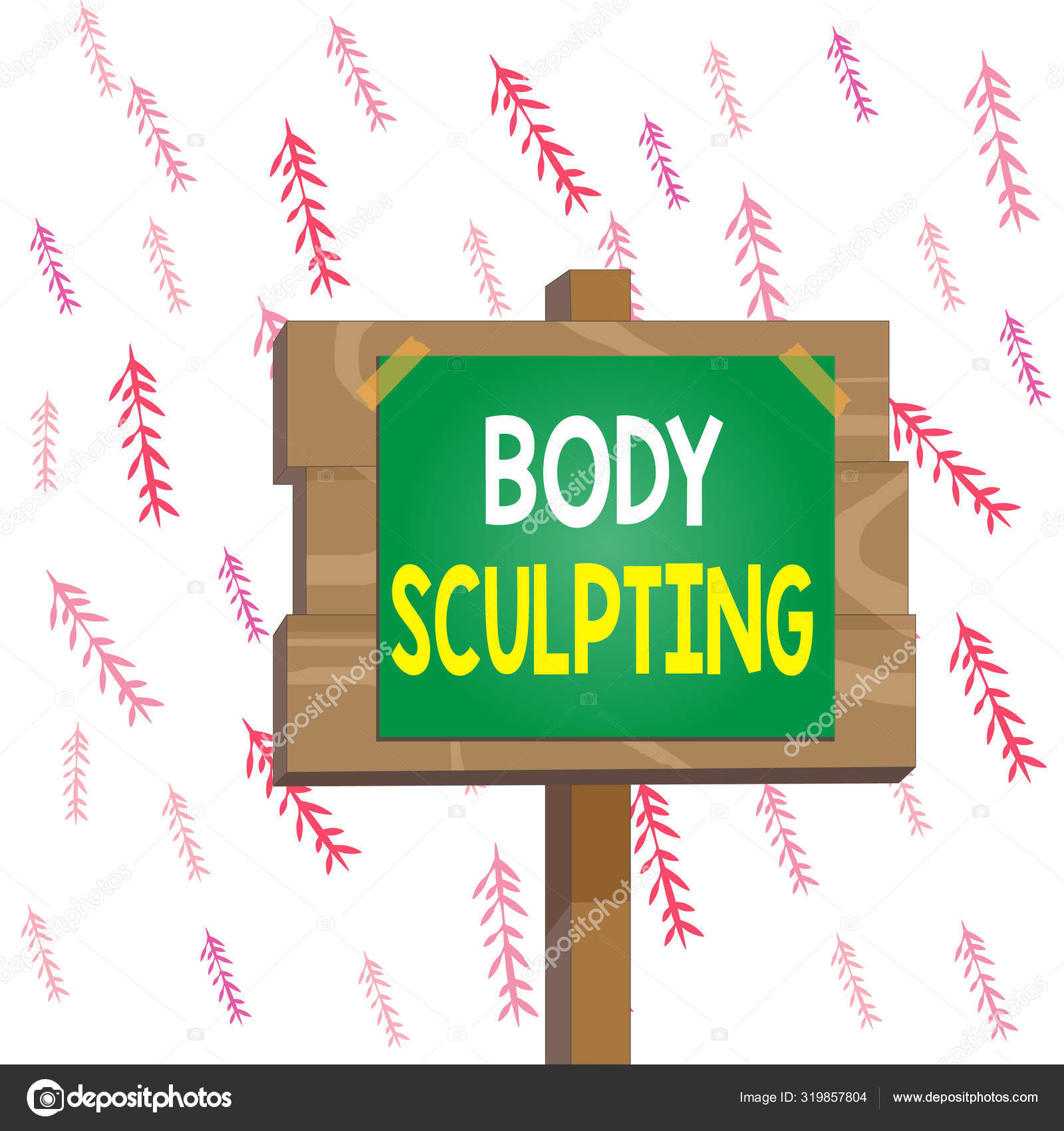 Handwriting text writing Body Sculpting. Concept meaning activity