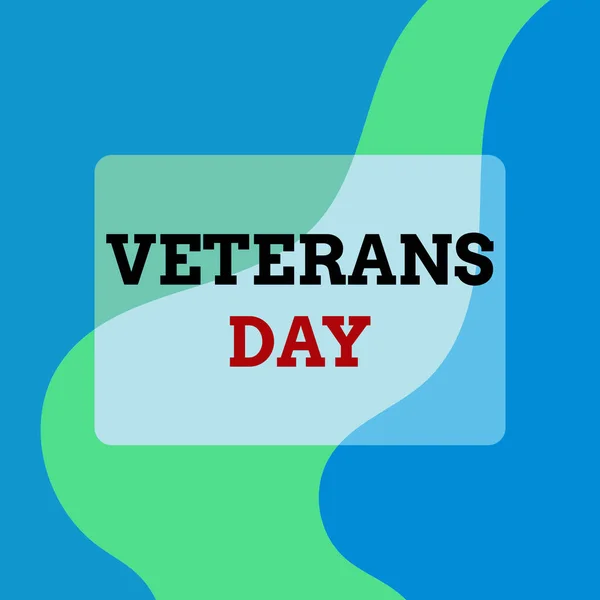 Text sign showing Veterans Day. Conceptual photo a public holiday to honour US veterans and victims of all wars Square rectangle paper sheet loaded with full creation of pattern theme.