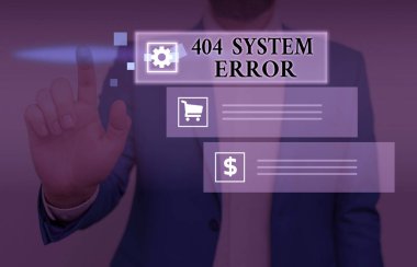 404 sistem hatası yazma el yazısı metin. Ne zaman web sitesi çalışmıyor ve erişilemiyor kavramı anlam ileti görüntülenir.