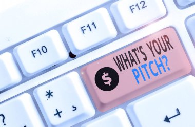 S Is Your Pitch sorusunu gösteren metin işareti. Ses veya müzik tonu özelliği hakkında soran kavramsal fotoğraf.