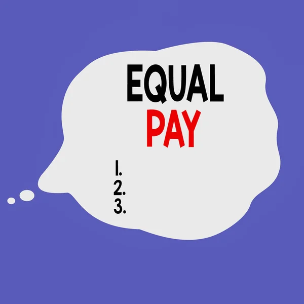 Writing note showing Equal Pay. Business photo showcasing Rights that individuals in the same workplace be given equal pay Square rectangle paper sheet loaded with full creation of pattern theme.