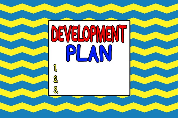 Handwriting text writing Development Plan. Concept meaning the planning of the development of an area of land Seamless wavy lines pattern. Abstract texture zigzag waving. Geometric.