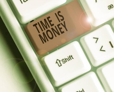 Kavramsal el zaman para gösterilen yazma. İş fotoğraf metin daha iyi şeyler mümkün olduğunca hızlı bir şekilde yapmak için gecikme.