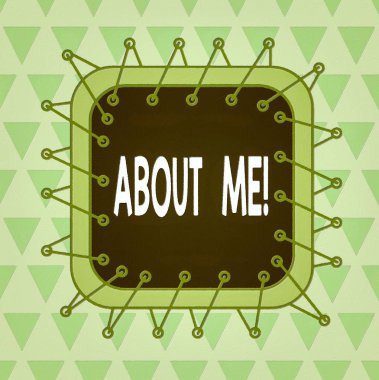 Hakkımda yazılan mesajlar. Birine iyi ve kötü özelliklerinizi anlatmak için iş konsepti Asimetrik biçimsiz şekil nesne ana hatları çok renkli tasarım.