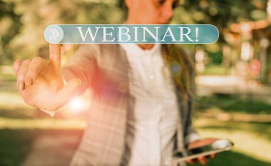 El yazısı Webinar. Konsept derken seminer ya da internet sektöründe yer alan diğer sunum türlerini kastediyorum..