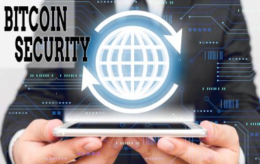 El yazısı Bitcoin Güvenlik. Kavram derken fonların açık anahtar şifreleme sisteminde kilitli olduğu anlamına gelir.