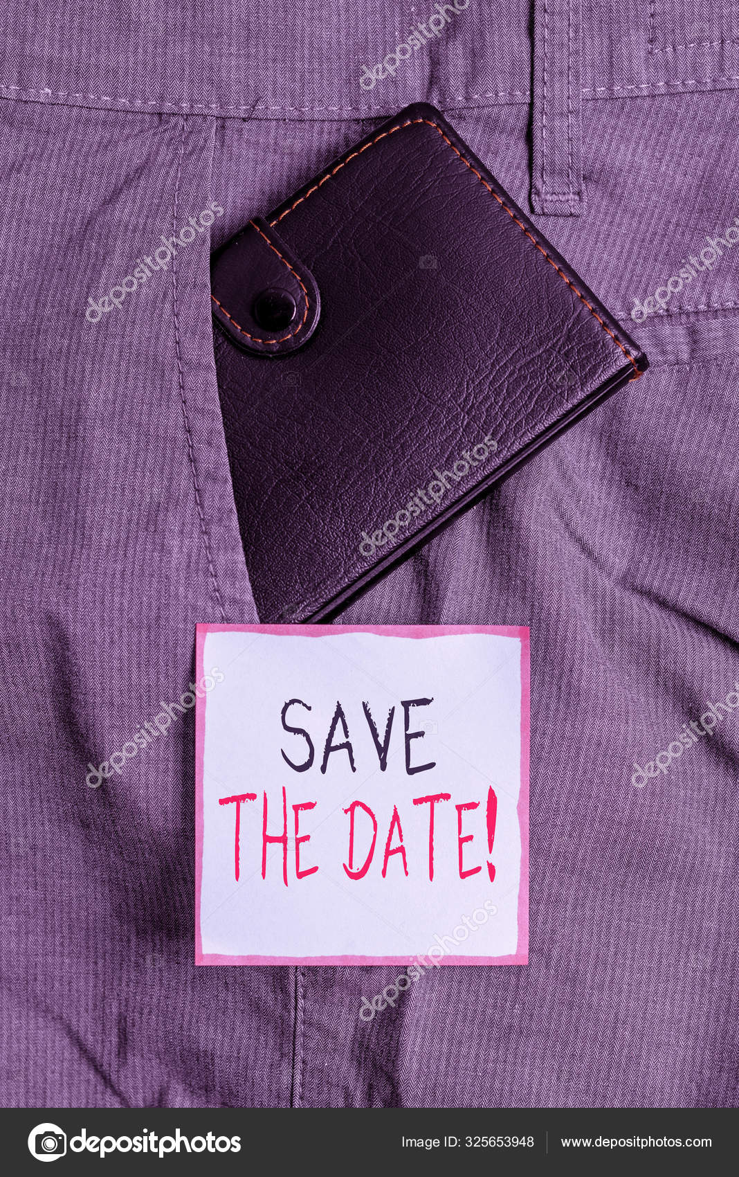 Note d criture  montrant Enregistrer la date  Photo d 