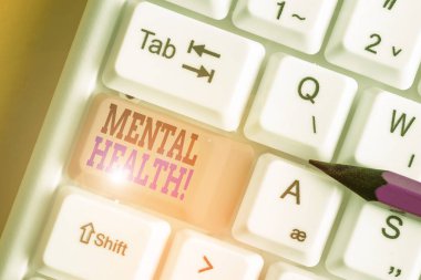 El yazısı metin yazma Ruh Sağlığı. Kavram anlamı, psikolojik refahlarına ilişkin durum larını gösterir.