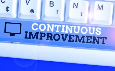 El yazısı metni sürekli geliştirme. Ürün ve süreçleri geliştirmek için devam eden çaba anlamına gelen kavram.