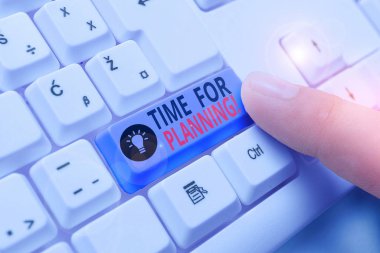 Kelime yazma metin Planlama için Zaman. Belirli faaliyetlere harcanan bilinçli kontrolü uygulamak için iş kavramı.