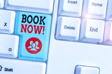 Kelime yazma kitabı, şimdi. İşi garantiye almak için iş konsepti. Çünkü çoktan satın aldınız..