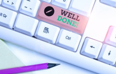 El yazısı metin Aferin. Bir şey için öven gösteri veya grup kullanılan kavram anlamı iyi bir şekilde yaptık.