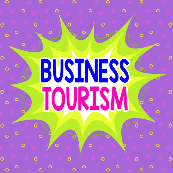 İş Turizmi el yazısı. Bir s 'yi bırakmanın etkinlik anlamına gelen kavram, iş amacı için doğal bir yerdir. Asimetrik biçimsiz biçim şekli nesne ana hatları çoklu renk tasarımı.
