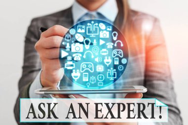 Kelime yazma Uzmanı Sor. Kuralları anlayan ve kabul eden onaylama için iş kavramı.