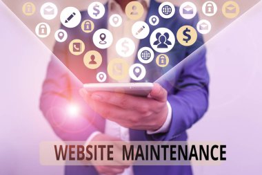 Kelime yazma web sitesi bakımı. İnternet sitenizdeki sorunları düzenli olarak kontrol ederek iş fotoğrafı gösterme eylemi