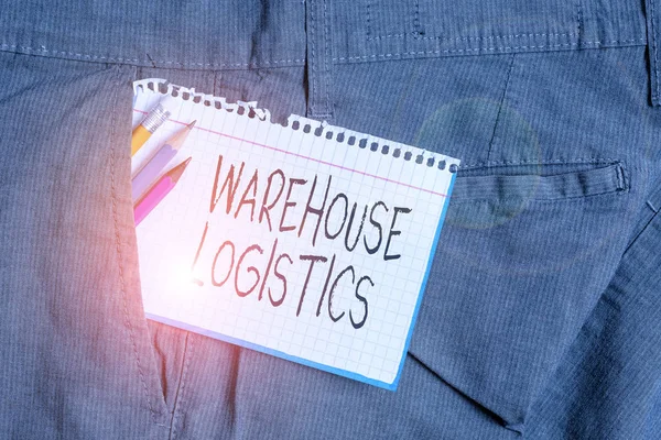 Word Writing Text Warehouse Logistics Business Photo Showcasing Flow Both — ストック写真