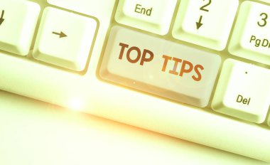 Sözcük Yazısı Üst İpuçları. İş fotoğrafında küçük ama kullanışlı bir tavsiye var.