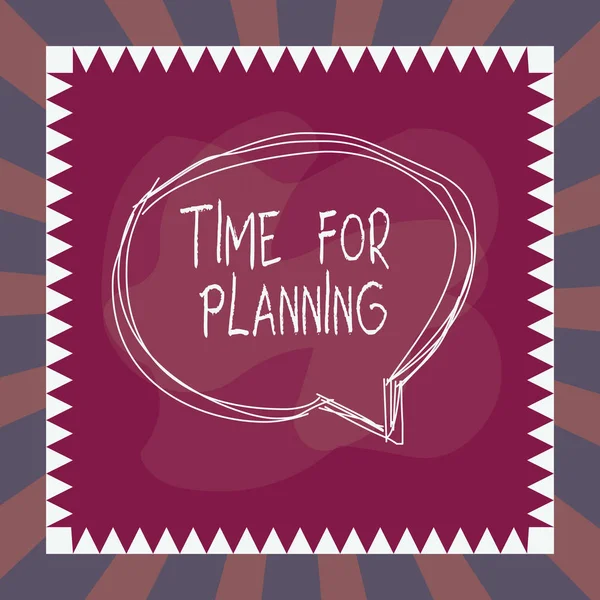 Tijd Plannen Zakelijke Foto Presentatie Opstelling Voor Dingen Doen Prioriteitenlijst — Stockfoto