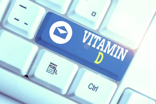Word Writing Text Vitamin Business Photo Showcase Nutrient Responsible Increase — Stockfoto