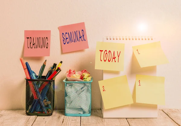 Σεμινάριο Word Writing Business Photo Showcasing Graduate Course Often Featuring — Φωτογραφία Αρχείου