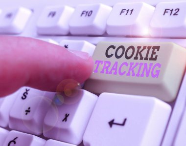 Cookie Tracking 'i gösteren bir not yazıyorum. Web sitesi ziyaret edilerek kullanıcı bilgisayarında saklanan veri için iş konsepti