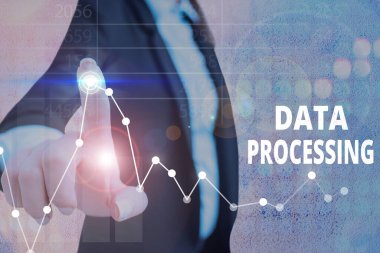 El yazısı metin veri işleme. Üretmek için veri parçalarının kavramsal fotoğraf koleksiyonu ve değiştirilmesi