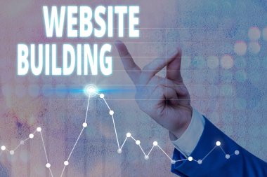 Web sitesi binasını gösteren kavramsal el yazısı. Kavram derken, web sitelerinin inşasına izin veren araçları kastediyorum.