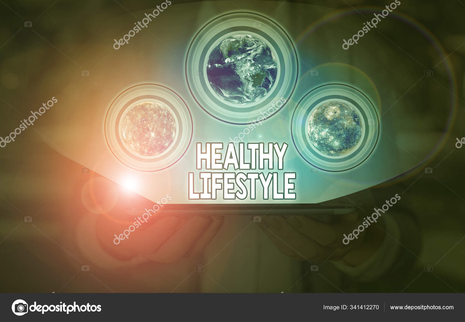 Conceptual Hand Writing Showing Healthy Lifestyle Concept Meaning Way Living Stock Photo Image By C Artursz