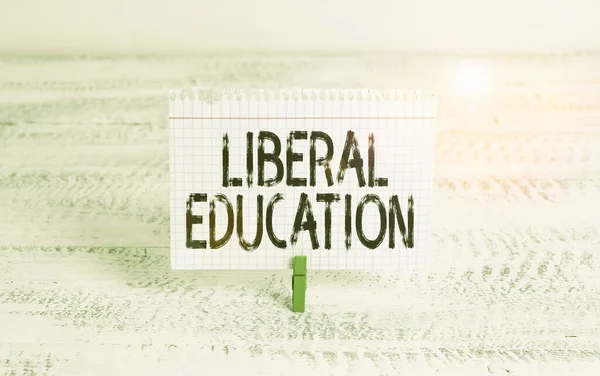 Levelet Írok Liberális Oktatásról Üzleti Koncepció Oktatás Számára Amely Alkalmas — Stock Fotó