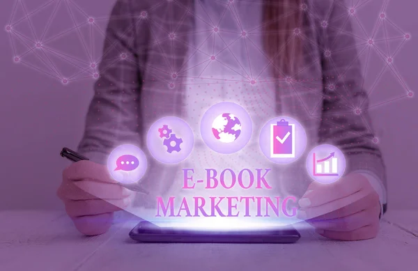 Handwriting Text Writing Book Marketing Conceptual Photo Digital File Can — Stock Photo, Image