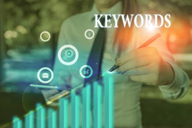 Kelime yazma metni anahtar kelimeler. Büyük öneme sahip bir kod kavramının anahtarı olan iş fotoğrafı gösterme sözcüğü