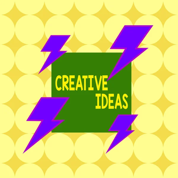 Conceptual Hand Writing Showing Creative Ideas Concept Meaning Act Producing — 스톡 사진