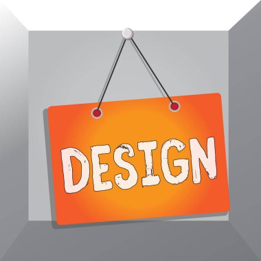 Tasarımı gösteren kavramsal el yazısı. Anımsatıcı boş tahtası eklenmiş arkaplan dikdörtgeninin görünüm fonksiyonlarını veya çalışmalarını göstermek için oluşturulan iş fotoğrafı metni çizimi.