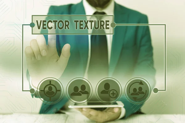 Parola scrittura testo Texture. Business concept per una serie di metriche calcolate nell'elaborazione delle immagini . — Foto Stock