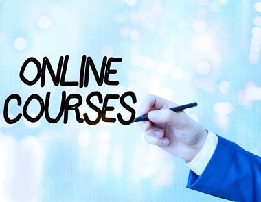 Kelime yazma metni çevrimiçi kurslar. Dersler için iş konsepti bir web tarayıcısına bir dizi ders sunar.